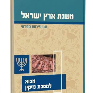 משנת ארץ ישראל - מבוא למסכת נזיקין - ספראי